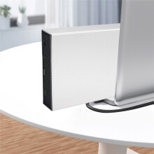 Gabinete USB 3.0 para HDDs de 2,5 Polegadas e 3,5 Polegadas - Suporta Até 22 TB, 450 Mb/S Plugue Americano