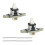 4PCS for  CyberBrick Self-Locking Button  with SH1.0 Connector - 3D Printed Model Componet 3