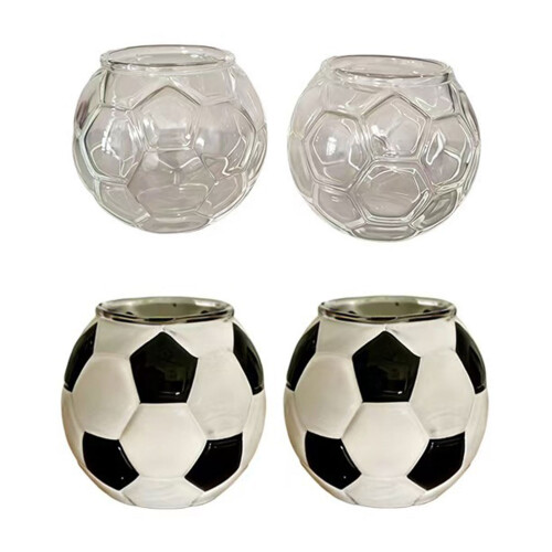 Practical And Decorative Soccer Themed Glass Cup Add-Styles  11 1