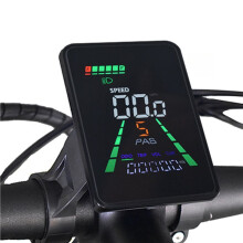 2X L5 E-Bike NFC LCD Display Meter 24V/36V/48V/60V UART Type C Electric Scooter LCD Meter NFC Speedometer SM5+2PIN