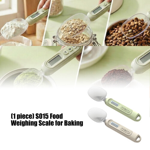 Kitchen Measuring Tool Multifunctional Scale For Weighing-Beige 1
