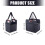 Sturdy Felt Bag With Removable Dividers For Secure Drink-6cups 3