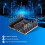 MP3 Player Module MP3 Voice Decode Board Supporting TF Card U-Disk IO Serial Port AD 6