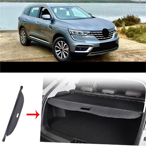 Trunk Cargo Cover for Renault Koleos 20162020 Retractable Privacy Security Shield Custom Fit Durable PU 1