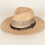 Bucket Hat With Adjustable Fit Foldable Wide-Milky white 5