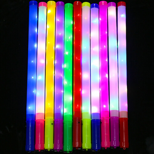 10Pcs Glowing LED Party Sticks Battery Operated Energy Efficient 1