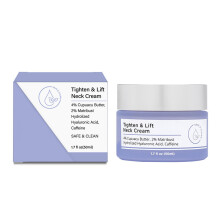 Tighten and Lift Neck Cream Pure Neck Firming Cream Anti Aging Smoothes Wrinkles Skin