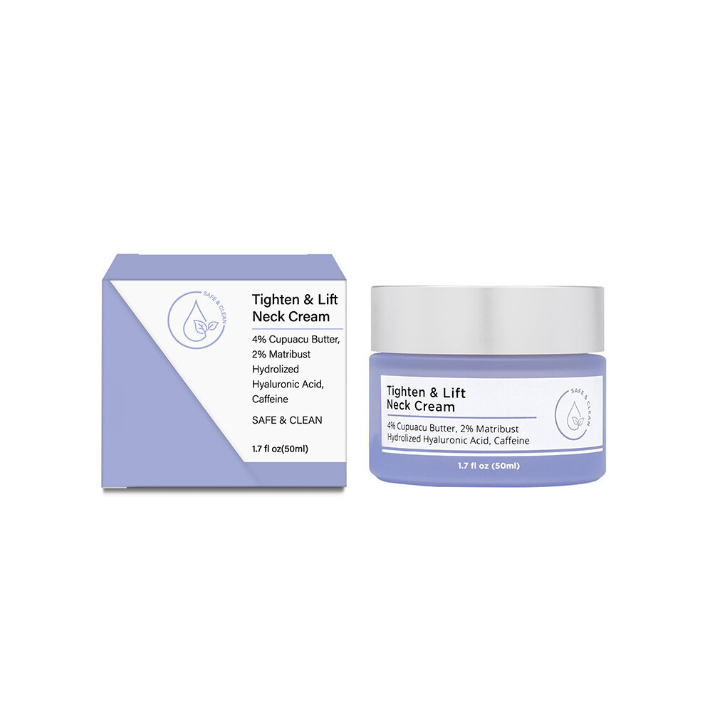 Gacloz Tighten And Lift Neck Cream Pure Neck Firming Cream Anti Aging Smoothes Wrinkles Skin