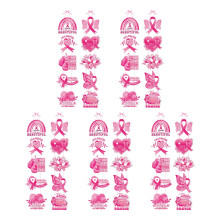Stable Feminine Awareness Month Paper Signs For-5 pairs