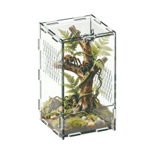 Réservoirs de terrarium amphibiens avec zone de visualisation