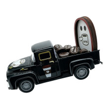 Mini modèle de camionnette Antique en métal, avec 15 faux-Noir