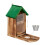 Squirrel Feeder with Corn Cob Holder and Water Bowl 6