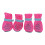 Lot de 4 baskets confortables pour chiots,-Rose Rouge S 1