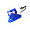 Interaction Bird Harness Vest Leash for Flexible Secure-Blue S 1