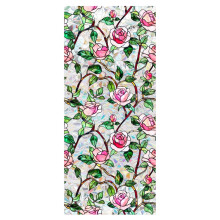 Removable Floral Glass Sticker For Home Decoration-XCBL159