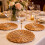 Modern Round Shape Placemat Woven Table Mat Suitable For Pot And 7