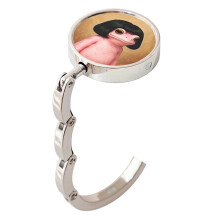Multipurpose Metal Hanging Hook With Sturdy-pink. frog.