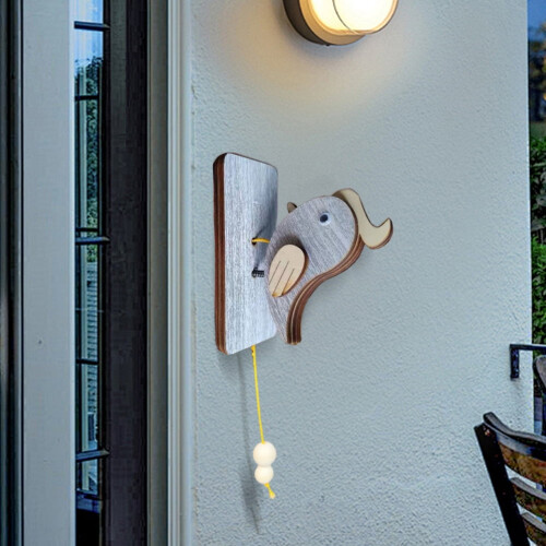 Hackspett dörrklocka träknackare 14cm 2