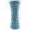 Elegant geometric ceramic-style plastic vase for home and 1