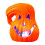 Decoração de Abóbora de Halloween para Ambientes Internos e Externos (1 peça) 1