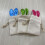 Easter candy bag rabbit ear drawstring 12 pcs 3