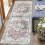 Persian rug runner vintage medallion design 2x6 ft 1