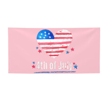Banner de petrecere de Ziua Independenței, material Oxford din poliester, mediu