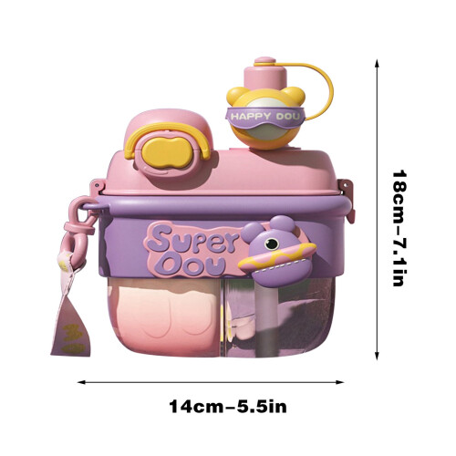 Gourde Kayannuo Rentrée des classes, Gourde Kawaii à double usage 1