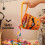 Halloween candy bag spider design cloth bucket 1 piece 5