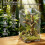Réservoirs de terrarium amphibiens avec zone de visualisation 7