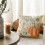 Housse de coussin Hello Pumpkin 45 x 45 cm, coton et lin 2