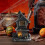 Sada doplňků do halloweenské vesnice s mini domečky 4