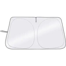 Foldable Car Windshield Sun Shade 57 x 32 UV Protection Sun Shield for Car Interior Easy Installation