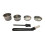 51 mm Edelstahl-Kaffeefilterkorb-Set für 1