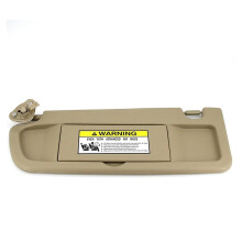 Beige Driver Side Car Sun Visor Replacement for Honda Civic 20062008, Sunshade Reduces Glare