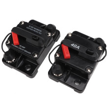 Interruttore automatico con ripristino manuale per uso nautico e automobilistico, protezione da sovracorrente con ripristino manuale e custodia