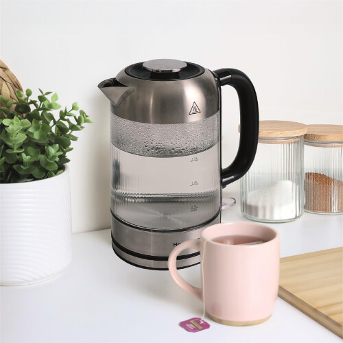 Hamilton Beach Hamilton Beach, Electric Kettle, Glass, 1.7L, Liberty, HBS5803 2