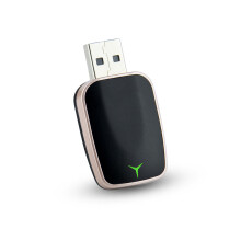 Adaptador CarPlay sem fio Mini USB KC23 com viva-voz, GPS, Wi-Fi e Bluetooth 5.4, compatível com todos os modelos de carros.