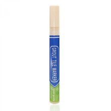 Caneta para rejunte (bege) para revitaliza e restaura azulejos em cozinhas, chuveiros e banheiros. Impermeável, de secagem rápida. (fh_au)