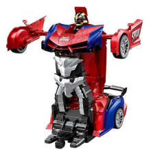 RC autíčka Spider Transform s očami a svetlami, deformácia auta na diaľkové ovládanie