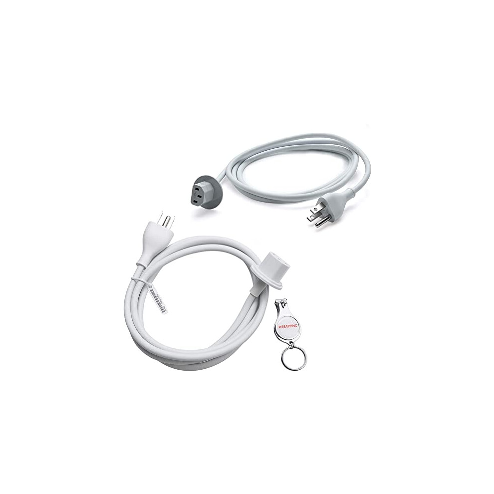 Imac Power Cord For A1418 A1419, Angled Plug Replacement Cable For 21.5 And 27 Inch Imac Models 9330225827986