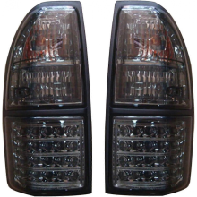 (Grau) Kompatibel mit Toyota Prado Land Cruiser 90 1997-2002 Blinker Warnleuchte Bremslicht Nebelscheinwerfer Rücklicht Bremslicht LED (Farb