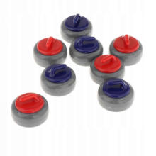 2025 8x Tisch-Curling-Spielpucks Party-Shuffleboard