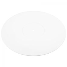 Draaitafelmat van acryl voor vinyl LP-platenspelers - 2,5 mm dik voor een strakkere basweergave - 12 inch