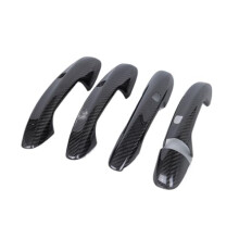 Real Carbon Fiber Door Handle Covers for Mercedes Benz A Class W177 CLA C118 2020+ Glossy Finish