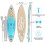 ELECWISH Large 11FT Stand Up Paddle Board Inflatable SUP Surfboard Pump Paddle 9