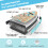 ELECWISH Large 11FT Stand Up Paddle Board Inflatable SUP Surfboard Pump Paddle 6