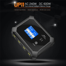 UP11 AC240W DC600W Four-Channel Aircraft Model Lithium Battery Charger Blance Charger US Plug