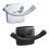 2Pcs Space Saving Wall Mounted Hooks For Hanging Wet-Silver 2