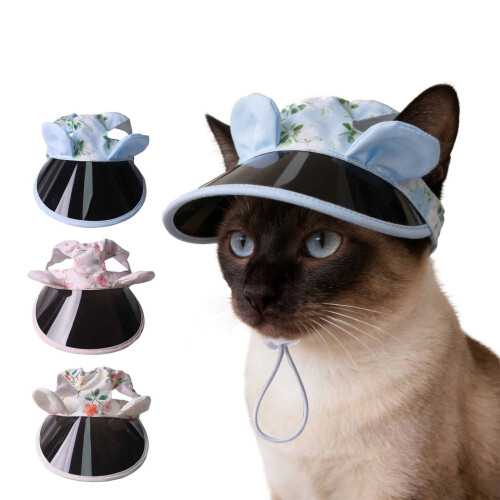 Creative Pet Sun Hat With Comfortable Fit Perfect For-Yellow M 2